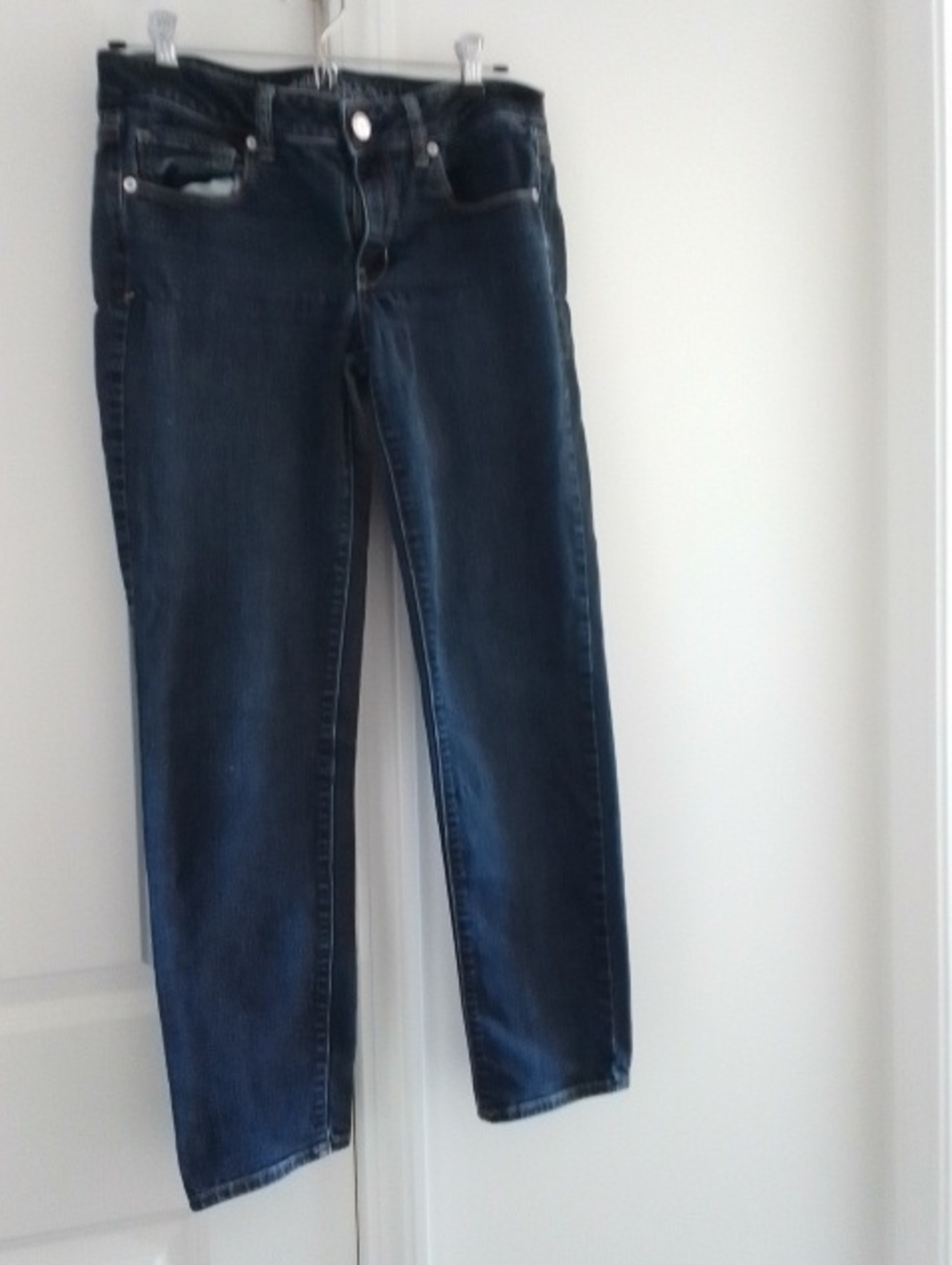American Eagle Outfitters Womens Dark Indigo Skinny Jeans